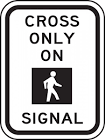 cross on walk