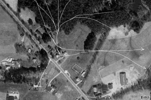 UFO paths
