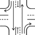 dual split left turn