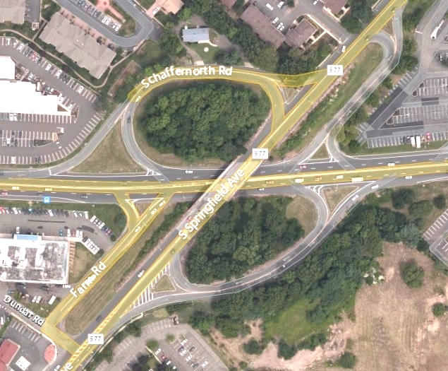 us-22 cloverleaf