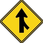 merge sign