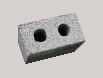 Toy concrete block